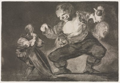 箴言：Simpleton，1864年。 作者 弗朗西斯科·德·戈雅