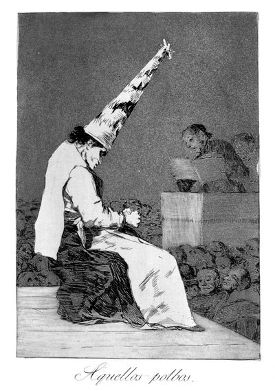那些尘土斑点，佩里科的ric子，1799年 作者 弗朗西斯科·德·戈雅