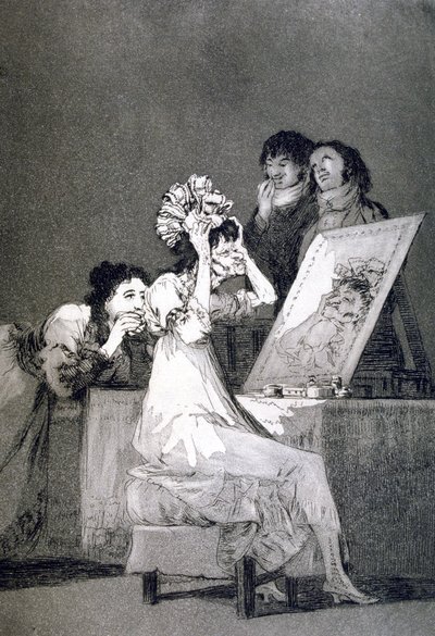 直到死亡，1799年 作者 弗朗西斯科·德·戈雅
