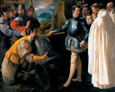 圣彼得·诺拉斯科（Saint Peter Nolasco）恢复处女的形象 作者 弗朗西斯科·德祖巴兰