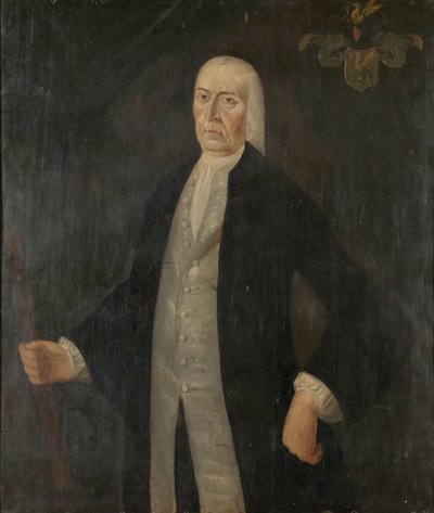 荷兰东印度公司总督杰里米亚斯·范·里姆斯迪克 (Jeremias van Riemsdijk) 的肖像 作者 Franciscus Josephus Fricot（归因于）