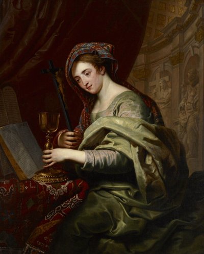 信仰，c.1675-1700 作者 Franco Flemish School