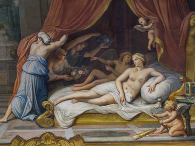 Allegorie du Feu 代表木星和塞梅勒 作者 弗朗索瓦·佩里尔