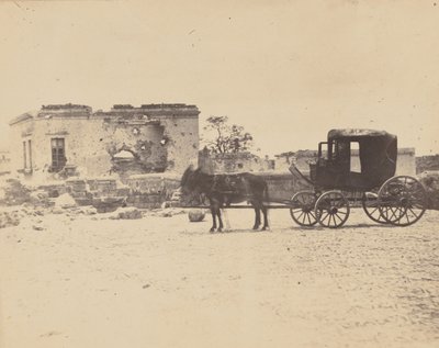 [马克西米利安皇帝的死亡马车]，1867年。 作者 弗朗索瓦·奥伯特