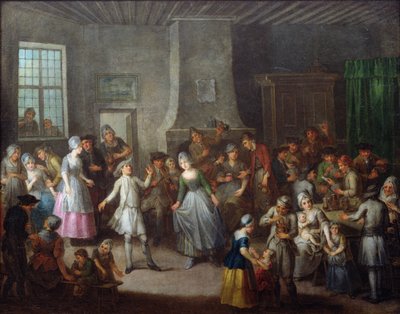 小酒馆的内部 作者 Francois Aubert