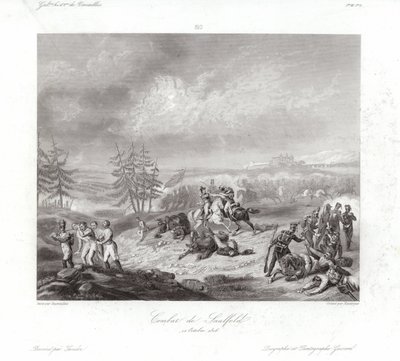 战斗萨尔费尔德 作者 Francois-Augustin Desmoulins