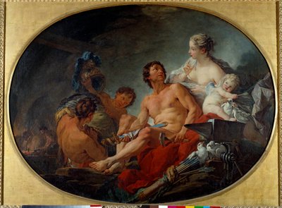 Les forges de Vulcain 弗朗索瓦·布歇 (1703-1770) 1747 年作画 0.94x1.27米 作者 弗朗索瓦·布歇