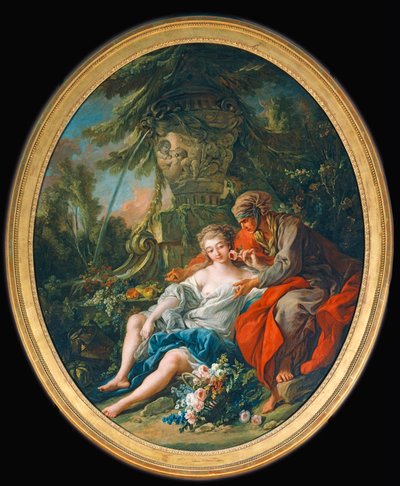 Vertumne et Pomone - Vertumnus 和 Pomona ... 作者 弗朗索瓦·布歇