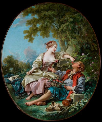 "弗朗索瓦-布歇（1703-1770 年）的画作 1768 年 安大略艺术馆，多伦多 作者 François Boucher