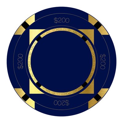扑克筹码 ，2015年，数字。 作者 弗朗索瓦域