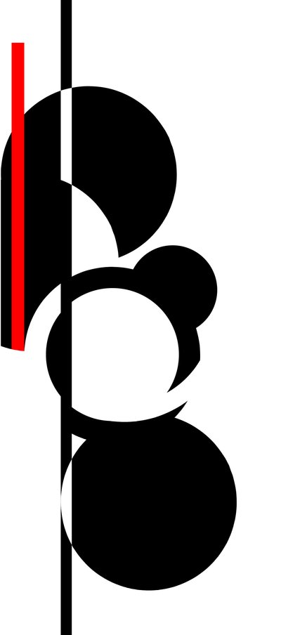 Treble Clef，2016，（丝网印刷） 作者 弗朗索瓦域