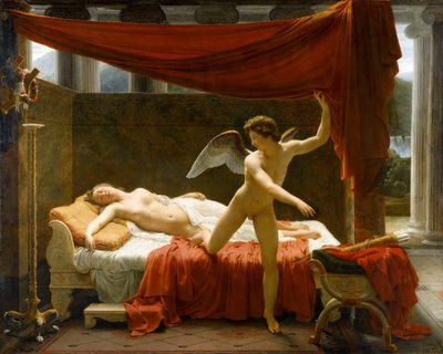 丘比特与灵魂 作者 Francois Edouard Picot