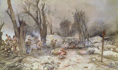 1918年7月在Saint-Pierre-Aigle的进攻 作者 弗朗索瓦·弗拉蒙