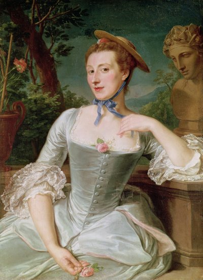蓬巴杜夫人 作者 Francois Hubert Drouais