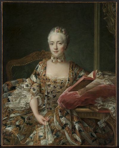 阿吉朗德侯爵夫人肖像 作者 Francois-Hubert Drouais