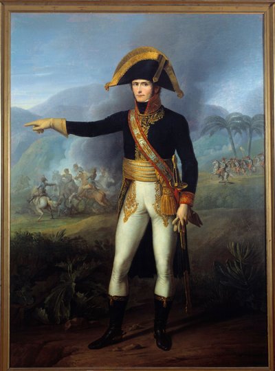 查尔斯·勒克莱尔将军 (1772-1802) 脚下的肖像 弗朗索瓦·约瑟夫·金森 (1771-1839) 绘画 19 世纪 Malmaison，城堡博物馆 作者 弗朗索瓦·约瑟夫·金森