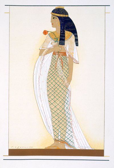 公主，荷马的&39;L&39;Odyssee&39;插图，由Victor Berard翻译，1929-33 作者 弗朗索瓦路易斯史密斯