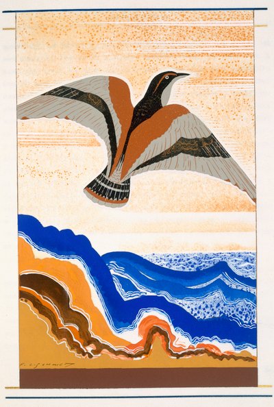 Portent鸟，荷兰的&39;L&39;Odyssee&39;插图，由Victor Berard翻译，1929-33 作者 弗朗索瓦路易斯史密斯