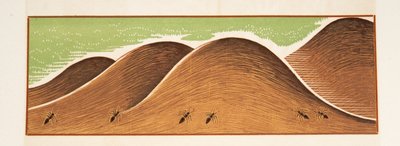 从Aeschylus，酒吧束缚的普罗米修斯的图示。 1941年（模版印刷） 作者 弗朗索瓦路易斯史密斯