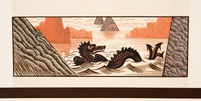 从Aeschylus，酒吧束缚的普罗米修斯的图示。 1941年（模版印刷） 作者 弗朗索瓦路易斯史密斯