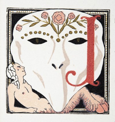来自Comedy Fellowships，pub的字母J. 1922年（模版印刷） 作者 弗朗索瓦路易斯史密斯