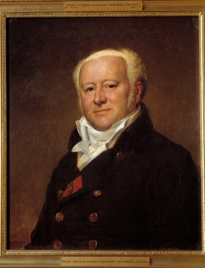 Jean Nicolas Corvisart-Desmaretz男爵的画像（Corvisart Desmaretz 作者 Baron François Pascal Simon Gérard