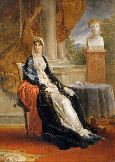 玛丽亚·莱蒂齐亚（Maria Letizia Buonaparte），内莫·拉莫里诺（NéeRamolino）1750-1836 作者 弗朗索瓦·帕斯卡·西蒙·杰拉德
