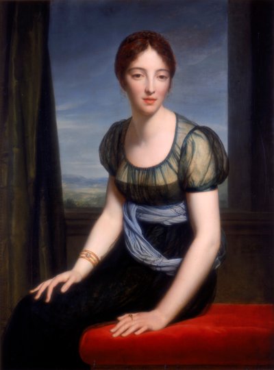 圣约翰·丹吉利雷格纳德夫人肖像，1798年 作者 弗朗索瓦·帕斯卡·西蒙·杰拉德