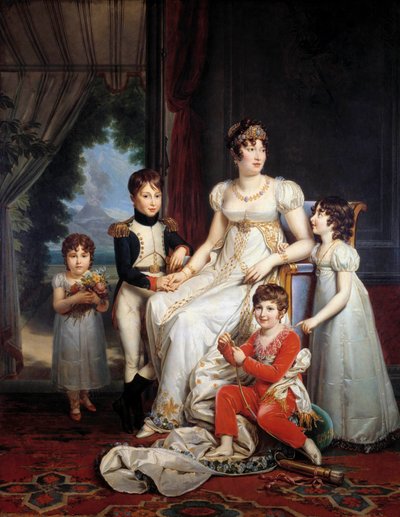 玛丽·安农西亚德（又名Caroline Bonaparte）的肖像 作者 弗朗索瓦·帕斯卡·西蒙·杰拉德