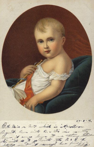 Roi de Rome（彩色石版画） 作者 弗朗索瓦·帕斯卡·西蒙·杰拉德