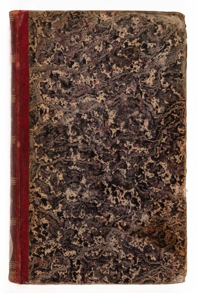 天才du Christianisme，1802年（皮革和大理石纸） 作者 弗朗索瓦·雷内·维康泰·德·夏多布里安