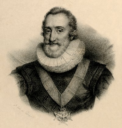 亨利四世（Henry IV），1553-1610，c1830。 作者 弗朗索瓦·塞拉芬·德尔佩奇