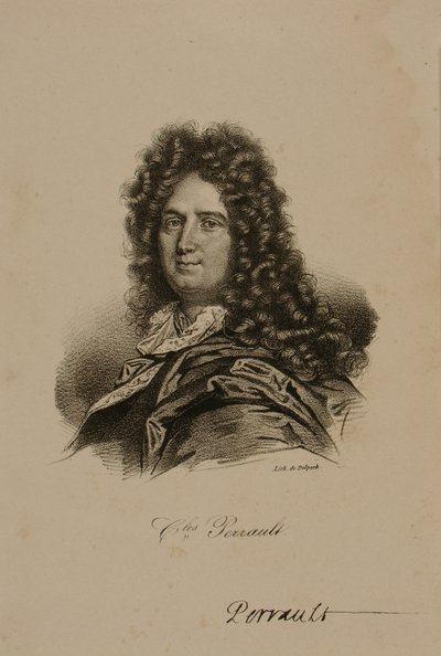 Charles Perrault的肖像（1628-1703） 作者 弗朗索瓦·塞拉芬·德尔佩奇