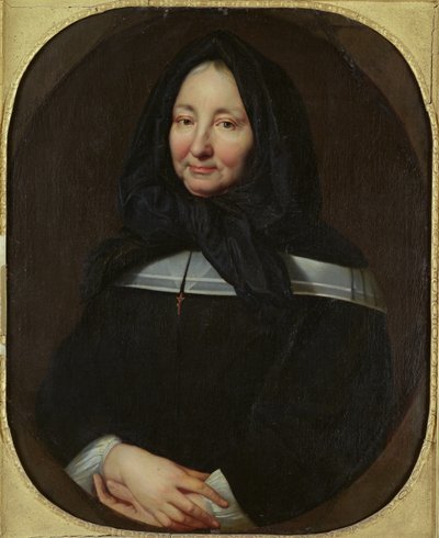 Miramion夫人Marie Bonneau的肖像（1629-96）c.1690 作者 让·弗朗索瓦·德·特洛伊