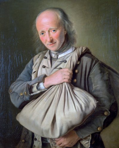 有双重麻袋袋的男人，c1725-1778 作者 弗朗索瓦·杜帕克