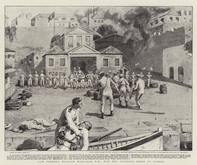 外科医生威廉·梅拉德如何在坎迪亚赢得了维多利亚十字勋章 作者 Frank Dadd