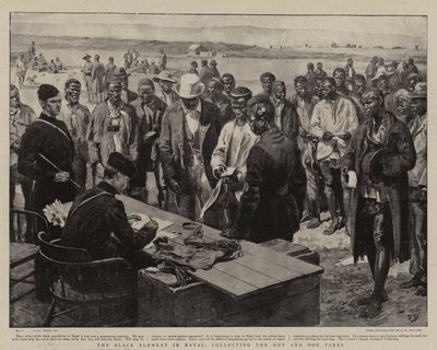 纳塔尔的黑色元素，收集小屋和狗的税 作者 Frank Dadd