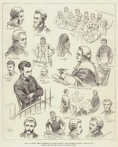 布莱顿铁路谋杀案Percy Lefroy Mapleton的审判 作者 弗兰克·达德
