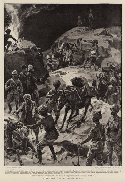 与Tirah Field Force合作 作者 弗兰克·达德
