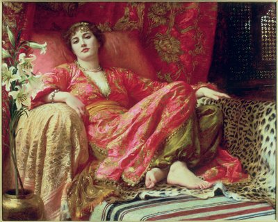 莱拉，1892年 作者 弗兰克·迪克塞
