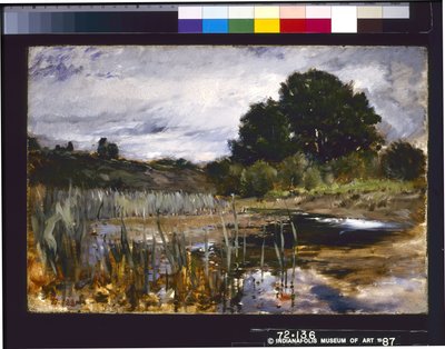 民意调查风景（布面油画） 作者 弗兰克·杜文内克