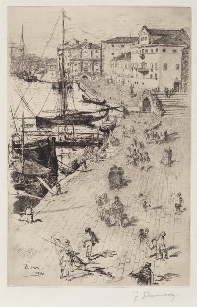 Riva degli Schiavoni, No. 作者 弗兰克·杜文内克