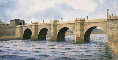 哈德良长城切斯特桥基座，约2世纪，约1990-2010年 作者 弗兰克·加德纳