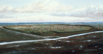 Uphall营地，伦敦，约公元前100年。   作者 弗兰克·加德纳