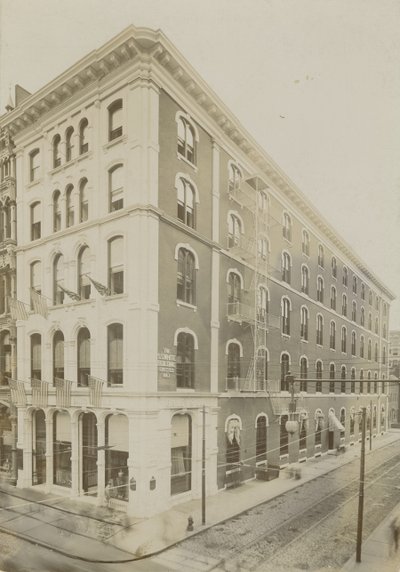 SS White Building（相纸印刷） 作者 弗兰克·汉密尔顿·泰勒