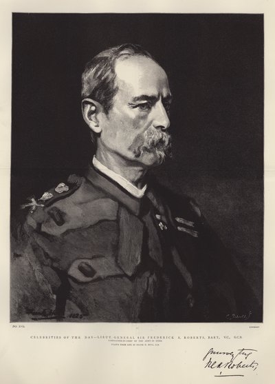 今日名人，副将军Frederick S Roberts爵士，男爵，VC，GCB 作者 弗兰克·霍尔
