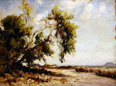 布列塔尼 Paimpol（木板油画） 作者 弗兰克·刘易斯·伊曼纽尔