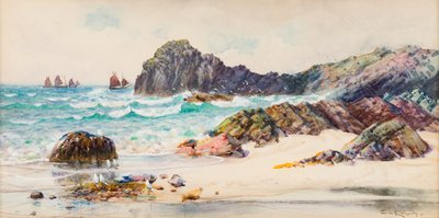 Gurnards Head（wc在纸上） 作者 弗兰克·理查兹（Frank Richards）