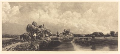 一条罗马运河，1904年。 作者 弗兰克·肖特