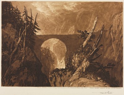 小魔鬼桥，1886年。 作者 弗兰克·肖特